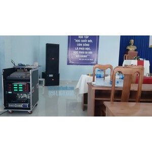 Dàn âm thanh sân khấu diện tích 80m giá 35 triệu